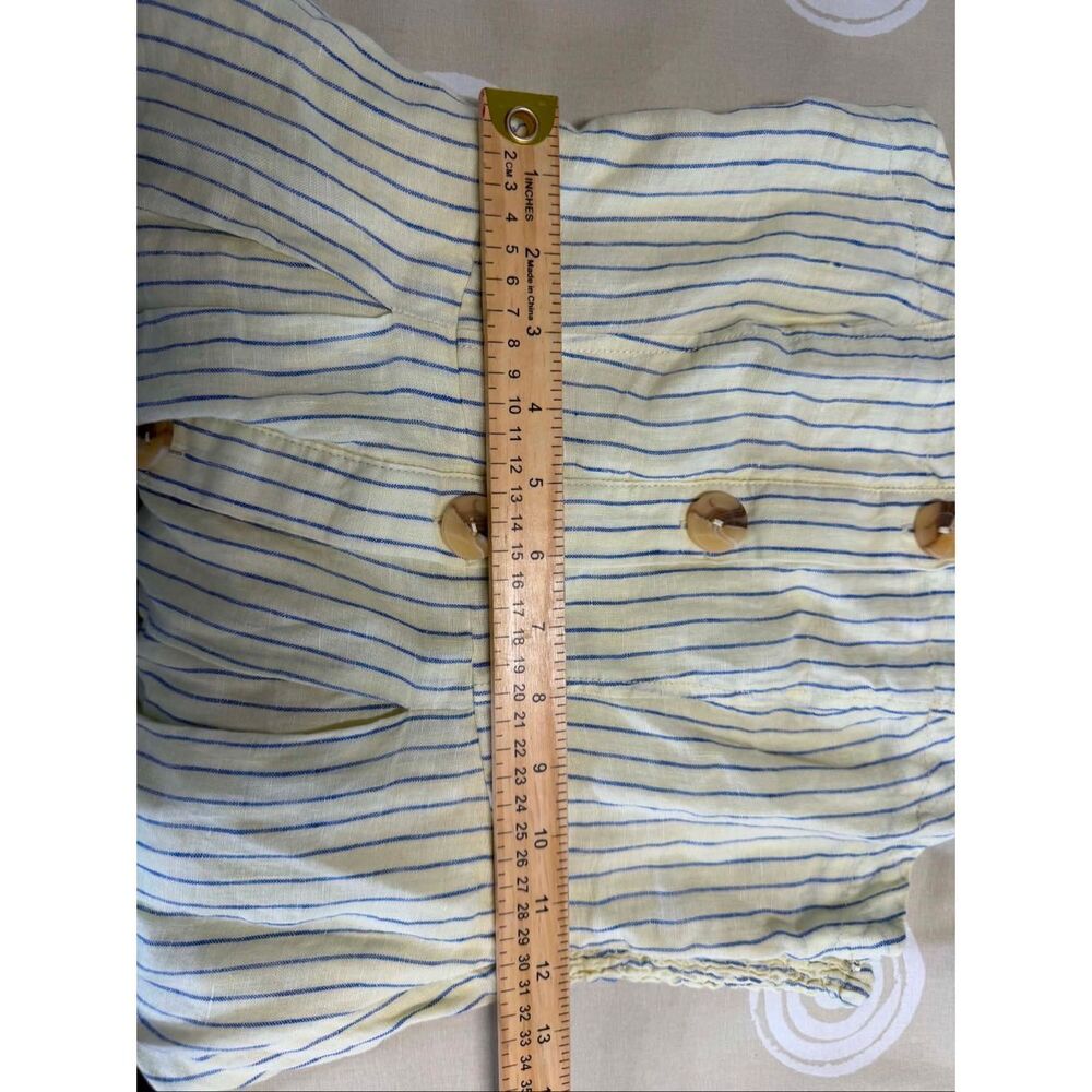 New Anthropologie Maeve 100% European Linen Sleeveless Midi Dress Size XS - Picture 8 of 9